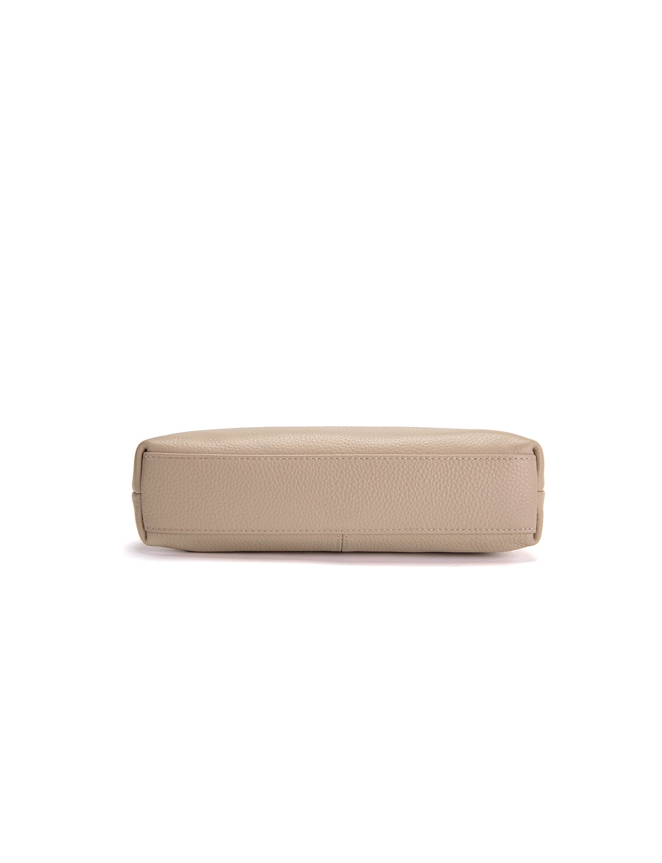 FRANCIS LEATHER XBODY BAG WITH RFID COMPARTMENT- E1-0840-PUTTY/IVORY