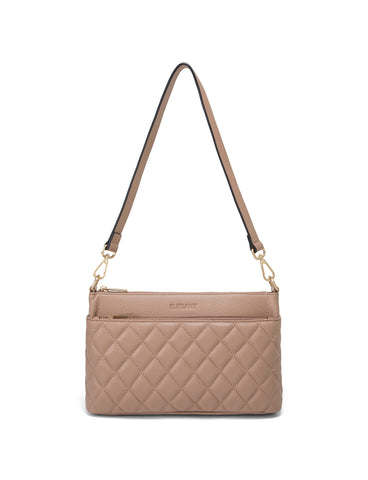 TIANA QUILTED LEATHER XBODY BAG- E1-0845-MACC