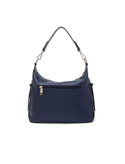 MONTANA LEATHER HOBO BAG- E1-0850-NVY
