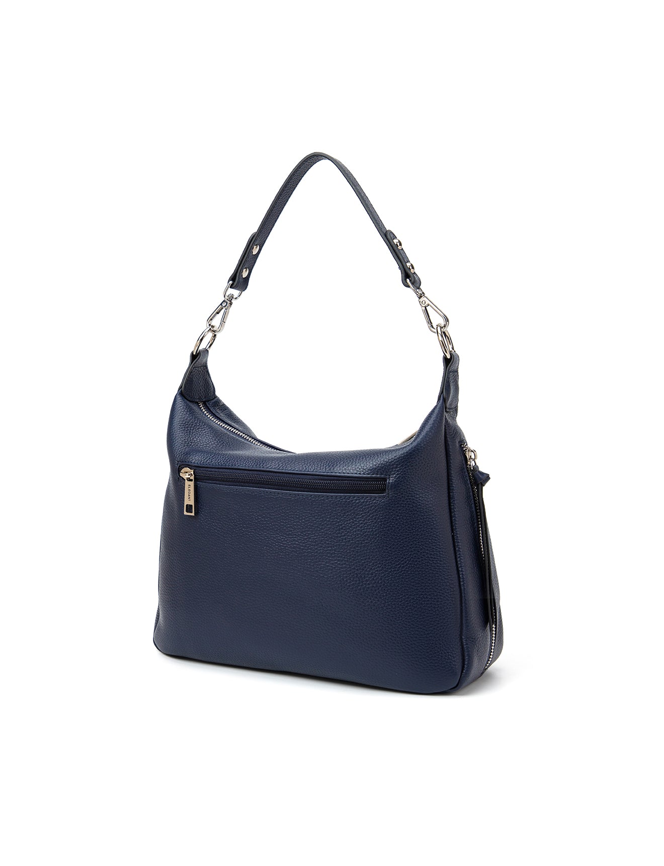 MONTANA LEATHER HOBO BAG- E1-0850-NVY