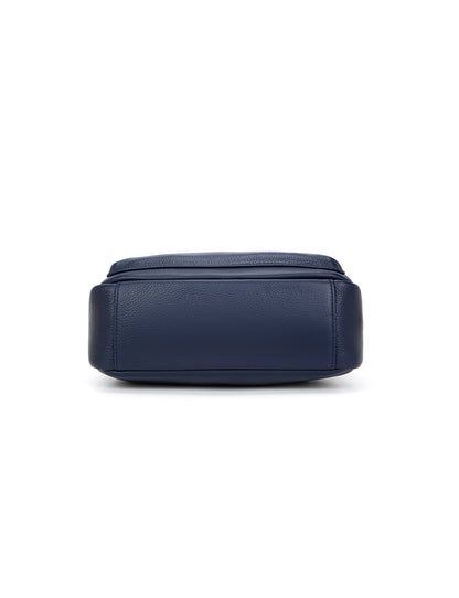 GABBY MULTI CMPT LEATHER XBODY BAG- E1-0856-NVY