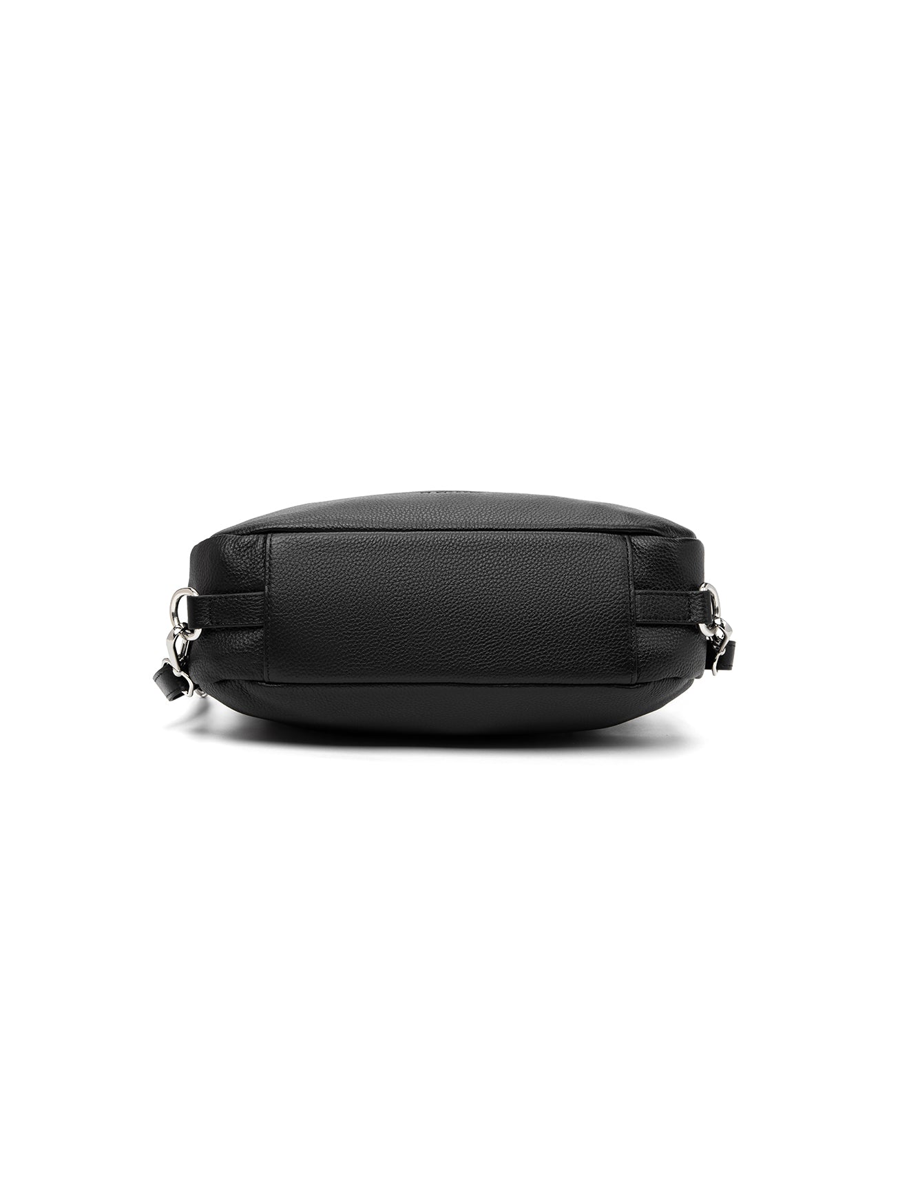 KAYLEIGH CONVERTIBLE LEATHER SHOULDER/BACKPACK-E1-0859-BLK
