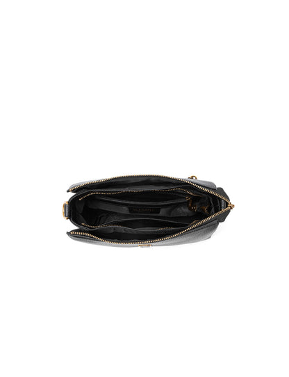 JENNIFER LEATHER BAG - BLACK