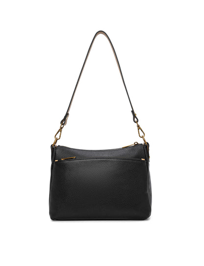 LAUREN BAG - BLACK W/ CAMEL