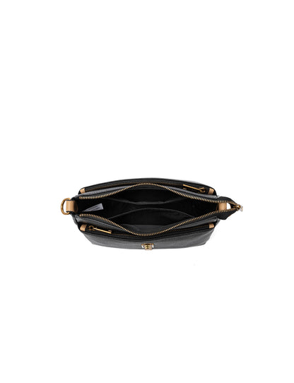 LAUREN BAG - BLACK W/ CAMEL