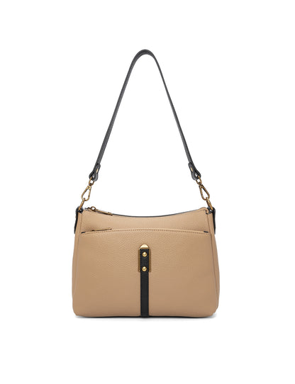 LAUREN BAG - CAMEL W/ BLACK