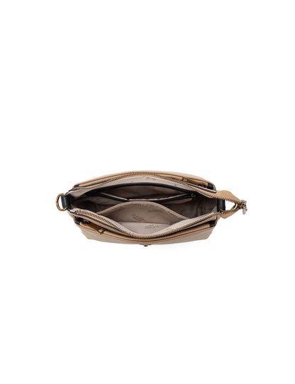 LAUREN BAG - CAMEL W/ BLACK