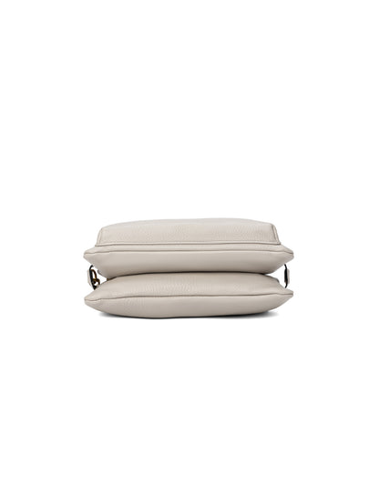 ABIGAIL SATCHEL CLUTCH - BEIGE