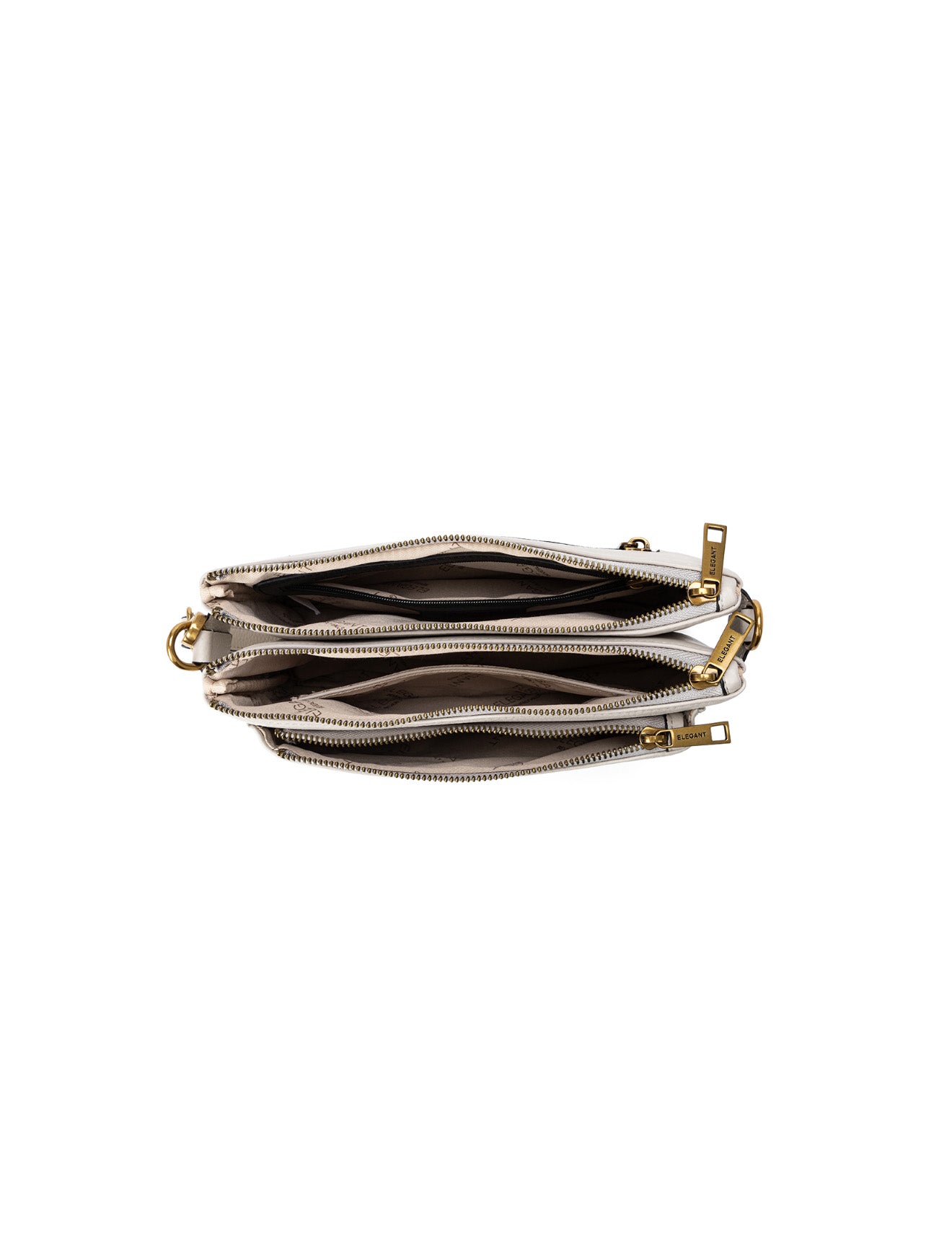 ABIGAIL SATCHEL CLUTCH - BEIGE