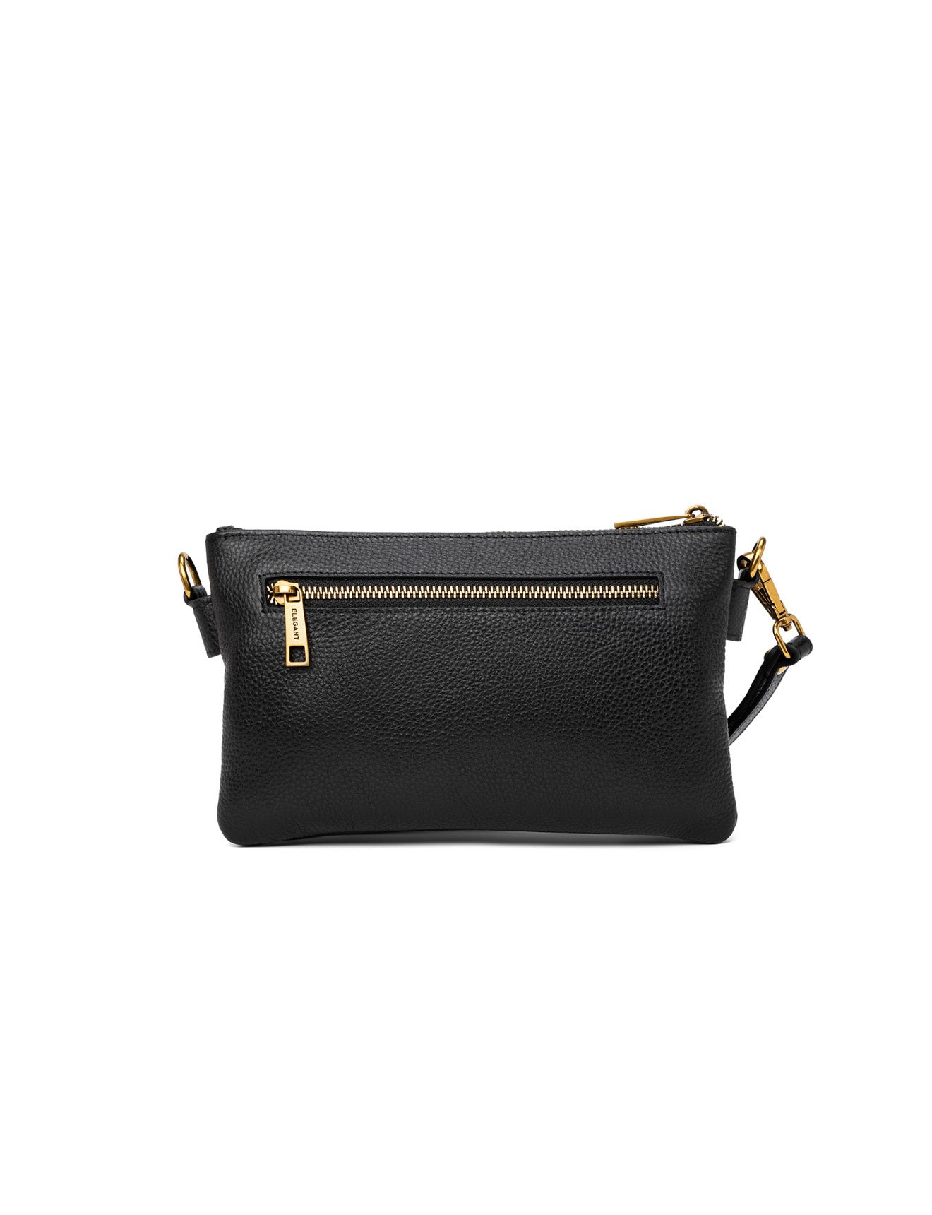 ABIGAIL SATCHEL CLUTCH - BLACK