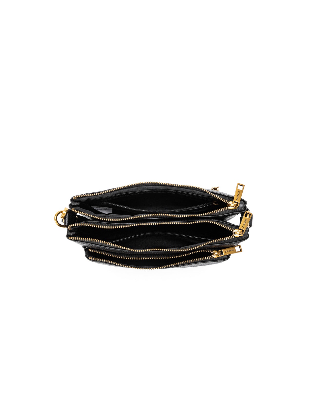 ABIGAIL SATCHEL CLUTCH - BLACK