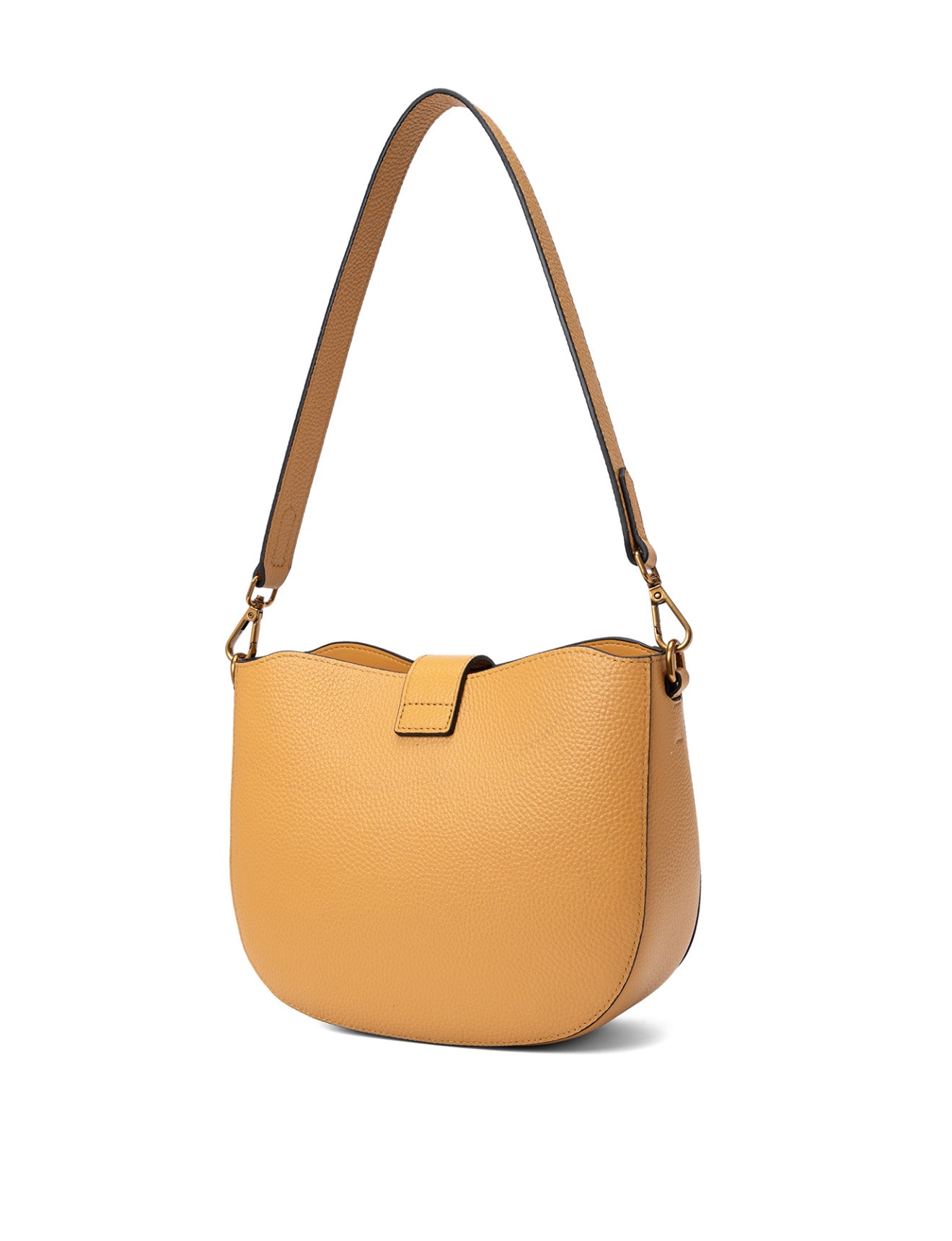 SILVANA LEATHER BAG - DIJON