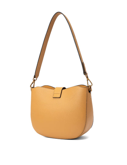 SILVANA LEATHER BAG - DIJON