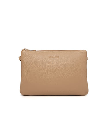 HOPE MULTI COMPARTMENT LEATHER XBODY BAG- E1-1010-CAM- NEW IN