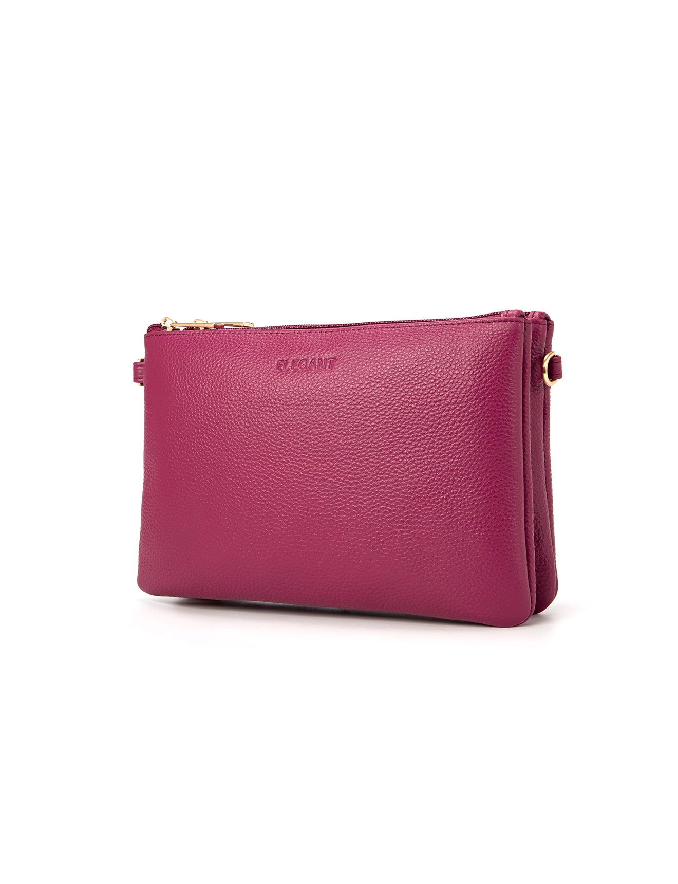 HOPE MULTI COMPARTMENT LEATHER XBODY BAG- E1-1010-RAS- NEW IN