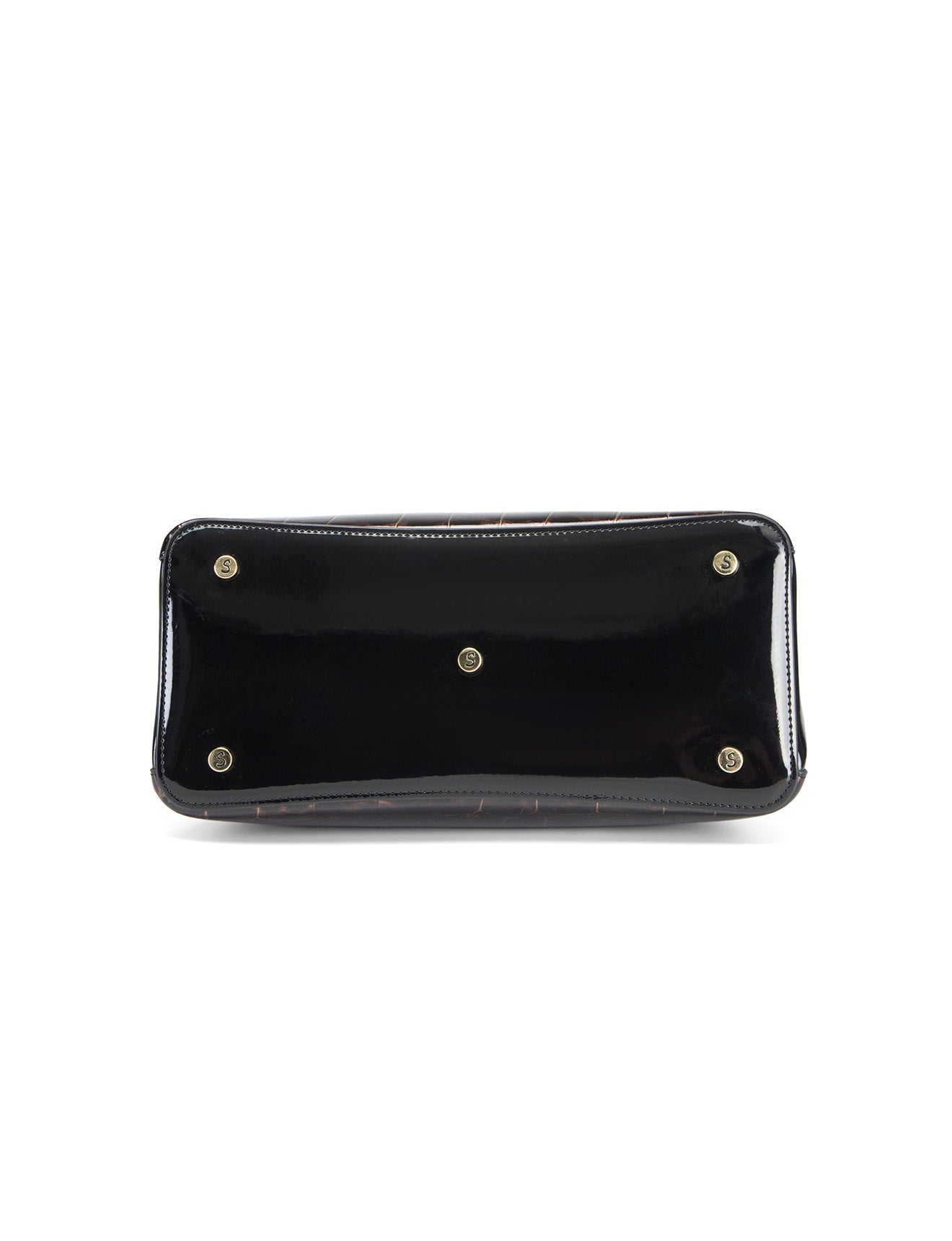LEOPARD TRIPLE COMPARTMENT LEATHER BAG-H7-0378