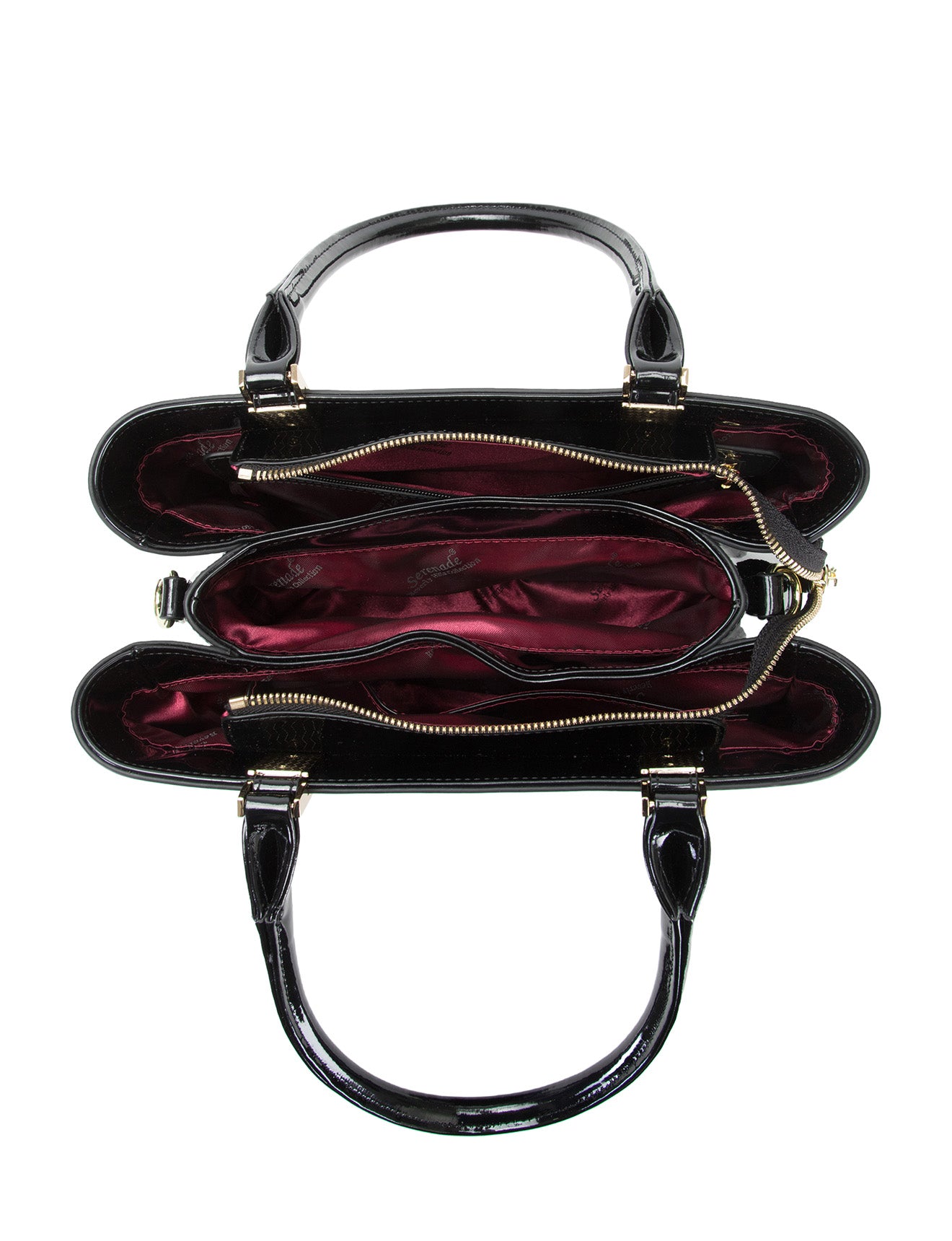 LEOPARD TRIPLE COMPARTMENT LEATHER BAG-H7-0378