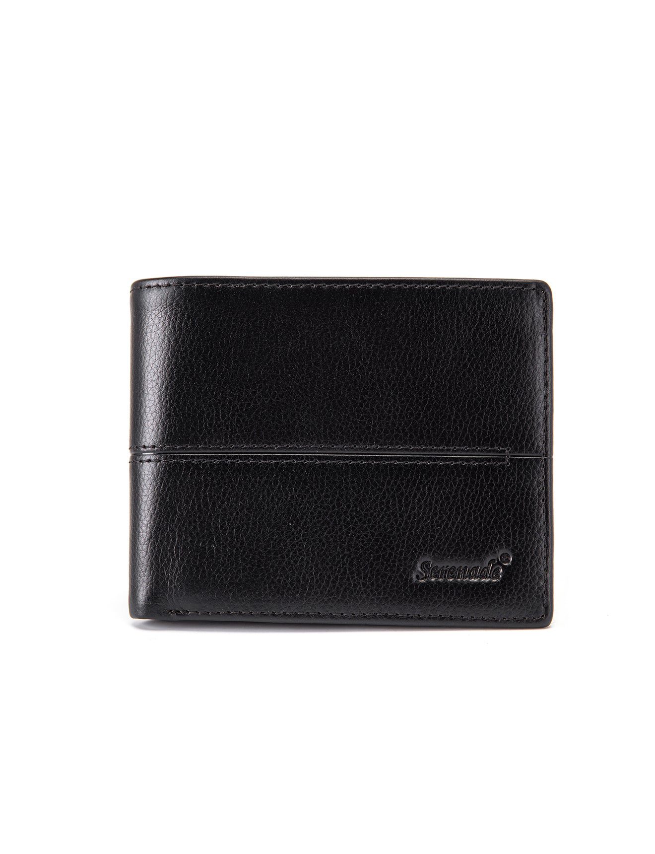 CAESAR MEN'S BILLFOLD LEATHER WALLET WITH RFID- MW1-101B