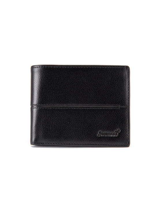 CAESAR MEN'S BILLFOLD LEATHER WALLET WITH RFID- MW1-101B