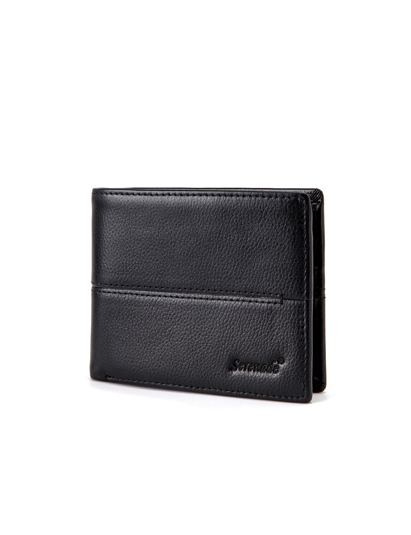 CAESAR MEN'S BILLFOLD LEATHER WALLET WITH RFID- MW1-101B