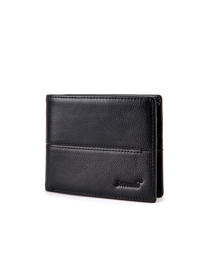 CAESAR MEN'S BILLFOLD LEATHER WALLET WITH RFID- MW1-101B