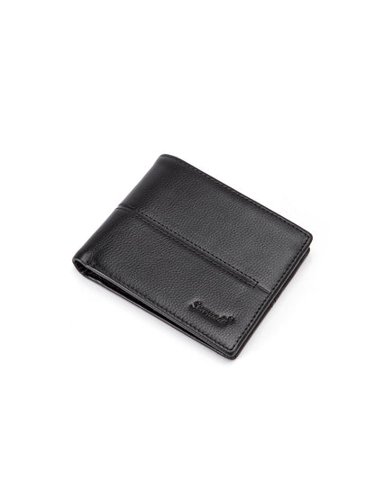CAESAR MEN'S BILLFOLD LEATHER WALLET WITH RFID- MW1-101B