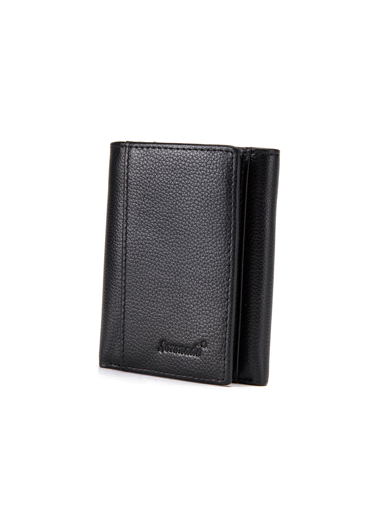 CAESAR MEN'S LEATHER TRIFOLD WALLET WITH RFID- MW1-103B