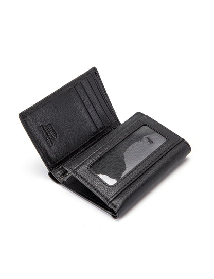 CAESAR MEN'S LEATHER TRIFOLD WALLET WITH RFID- MW1-103B