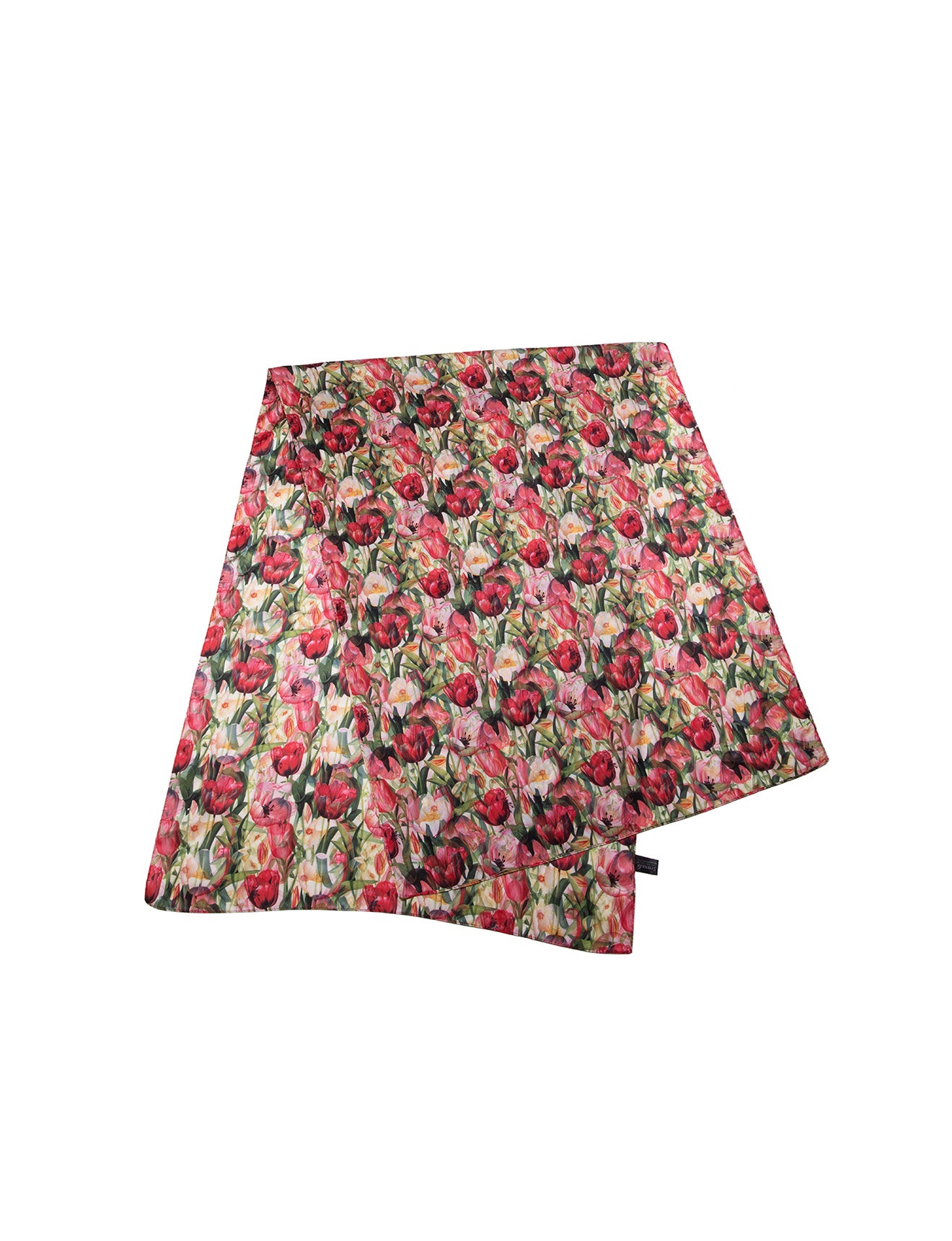 SPRING TULIP DOUBLE SIDED SCARF- S-21