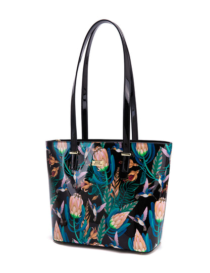 LULU LARGE LEATHER TOTE BAG- SF11-0817- SALE