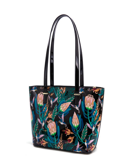 LULU LARGE LEATHER TOTE BAG- SF11-0817- SALE