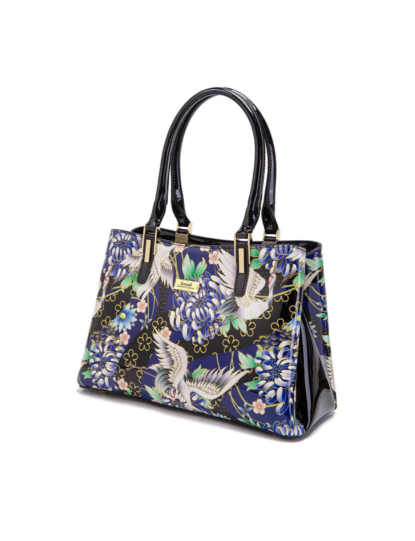 NATSUMI GRIP HANDLE  LEATHER BAG-SF13-0378