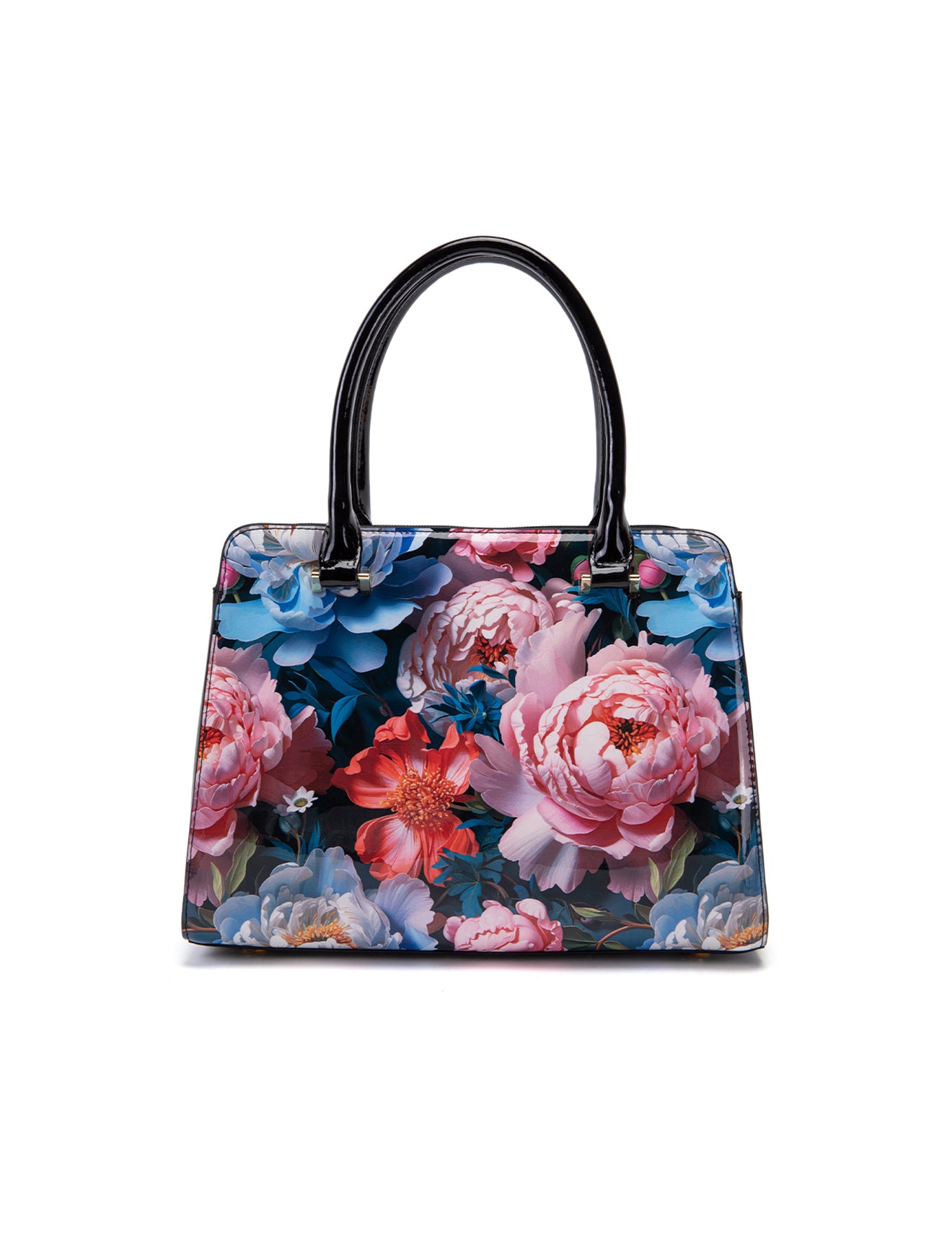 MARGUERITE GRIP HANDLE LEATHER BAG- SF14-0343