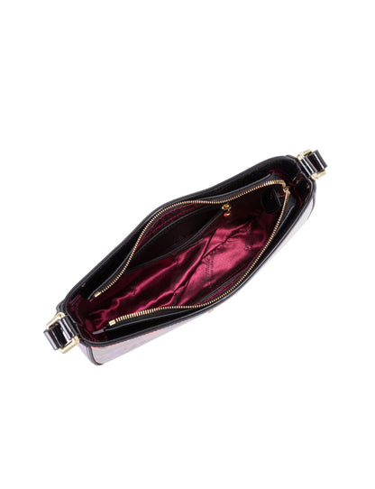 ORCHID PATENT LEATHER BAG WITH RFID-SF15-0822