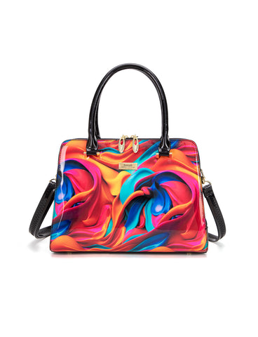 STELLAR GRIP HANDLE LEATHER BAG- SF20-0343