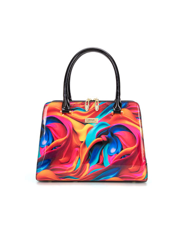 STELLAR GRIP HANDLE LEATHER BAG- SF20-0343