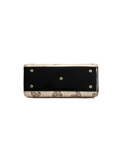 APHRODITE GRIP HANDLE LEATHER BAG- SF23-0343-SALE