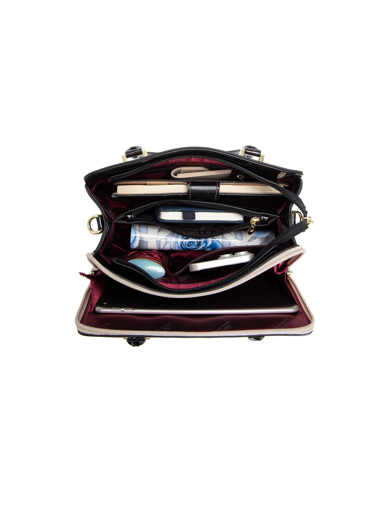 APHRODITE GRIP HANDLE LEATHER BAG- SF23-0343-SALE