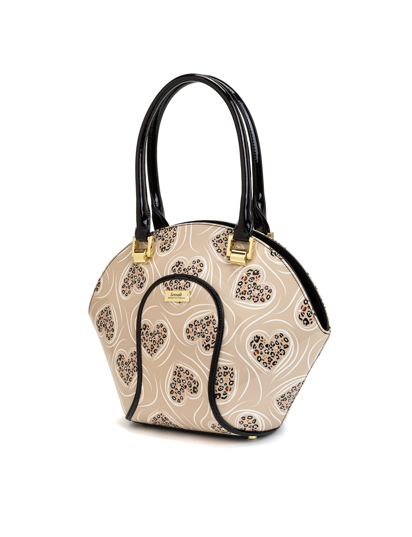 APHRODITE LEATHER BOWLING BAG-SF23-9275- SALE