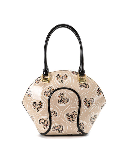 APHRODITE LEATHER BOWLING BAG-SF23-9275- SALE