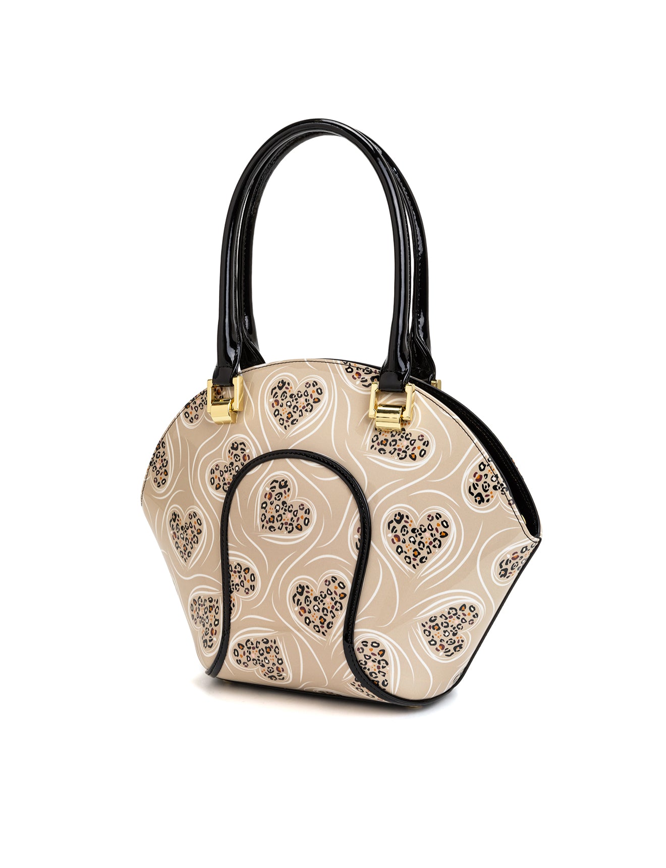 APHRODITE LEATHER BOWLING BAG-SF23-9275- SALE