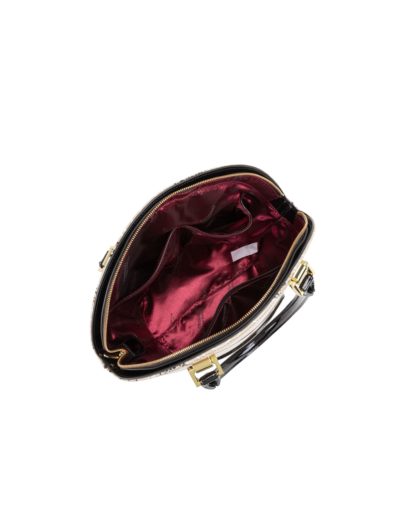 APHRODITE LEATHER BOWLING BAG-SF23-9275- SALE