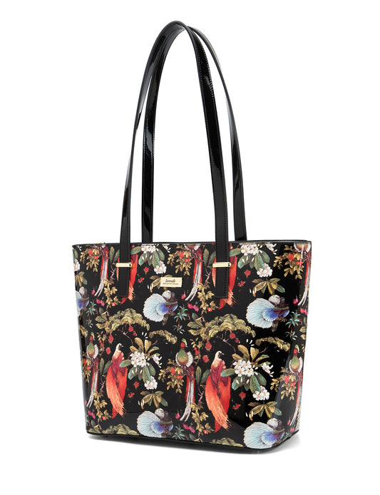SONGBIRD LARGE LEATHER TOTE BAG-SF26-0817