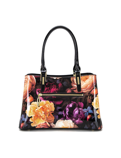 HARRIET GRIP HANDLE  LEATHER BAG-SF28-0378