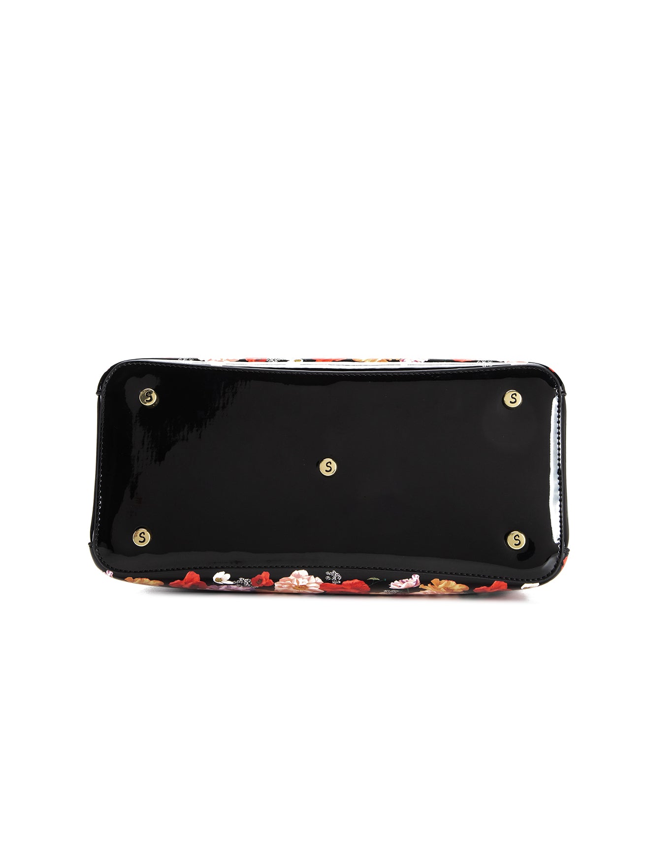 CLARA GRIP HANDLE  LEATHER BAG-SF34-0378