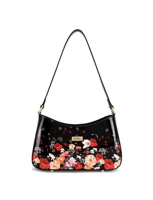 CLARA PATENT LEATHER BAG WITH RFID-SF34-0822