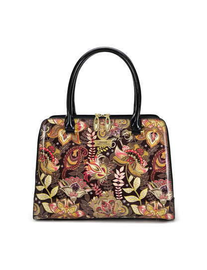 PAVANI GRIP HANDLE LEATHER BAG- SF36-0343- SALE