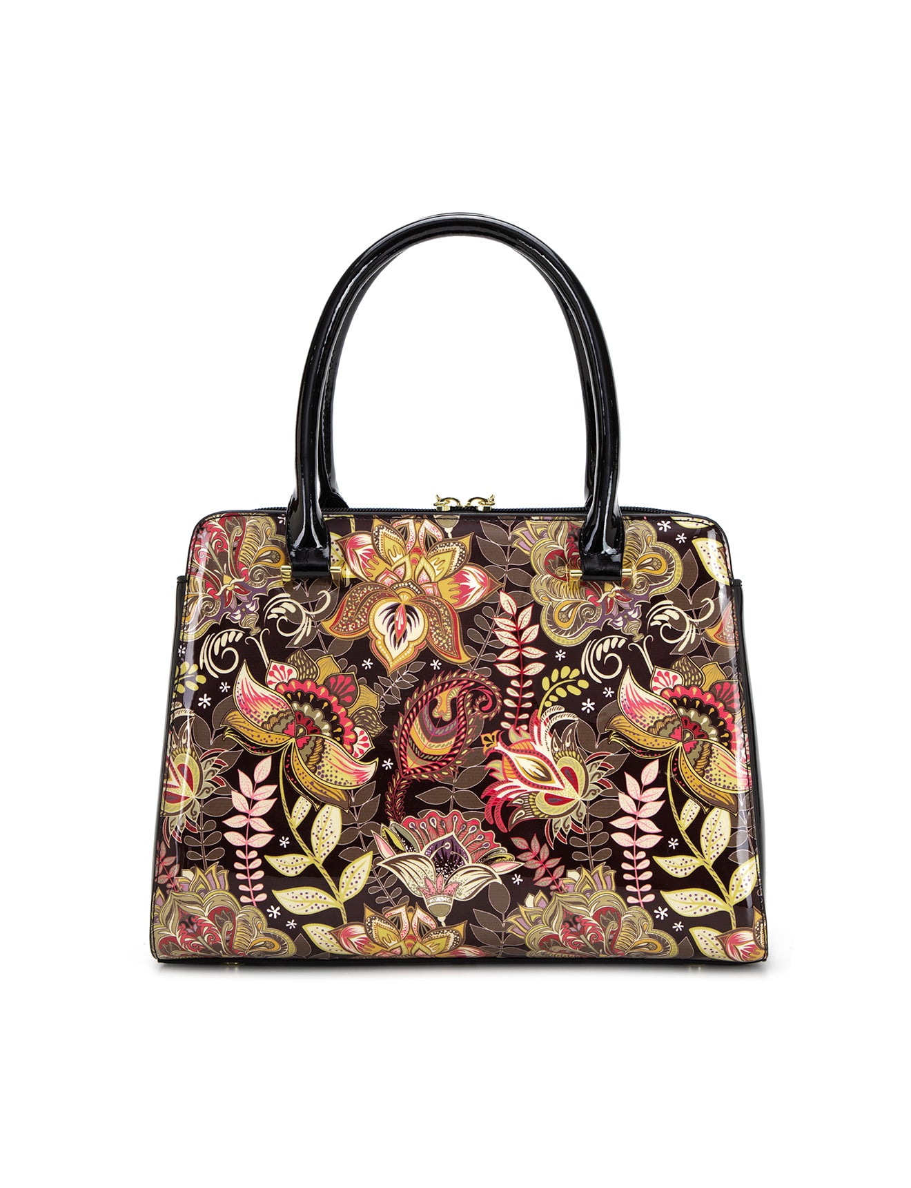 PAVANI GRIP HANDLE LEATHER BAG- SF36-0343- SALE