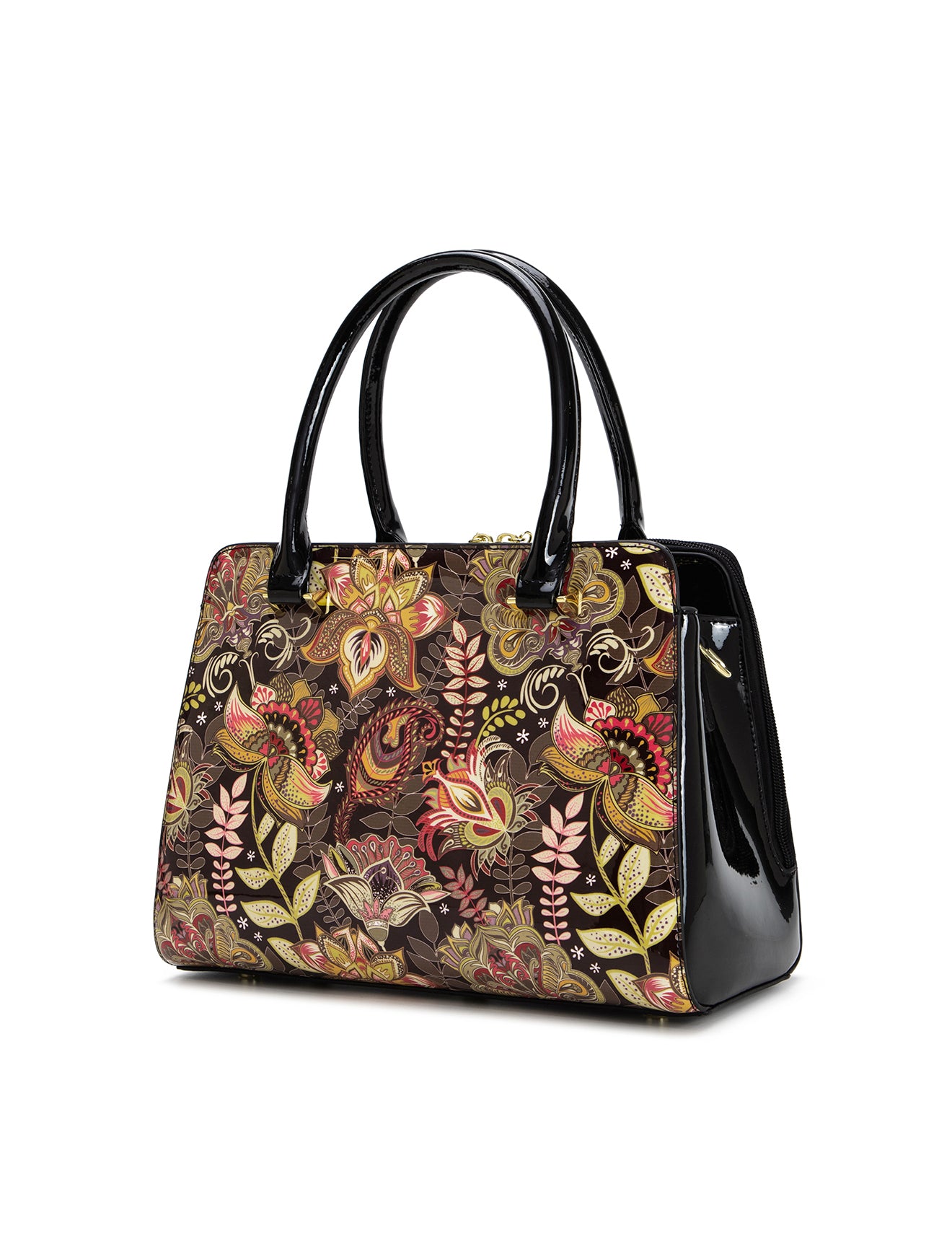 PAVANI GRIP HANDLE LEATHER BAG- SF36-0343- SALE