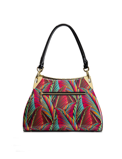 AMAZON PRINT MONICA PATENT LEATHER BAG- SF39-7330